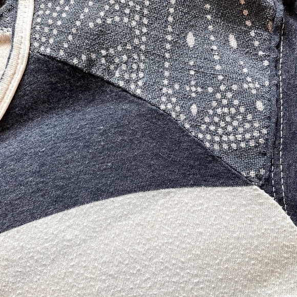 - 𝅺Anthropologie Dolan Navy Striped Henley - S - Picture 4 of 4